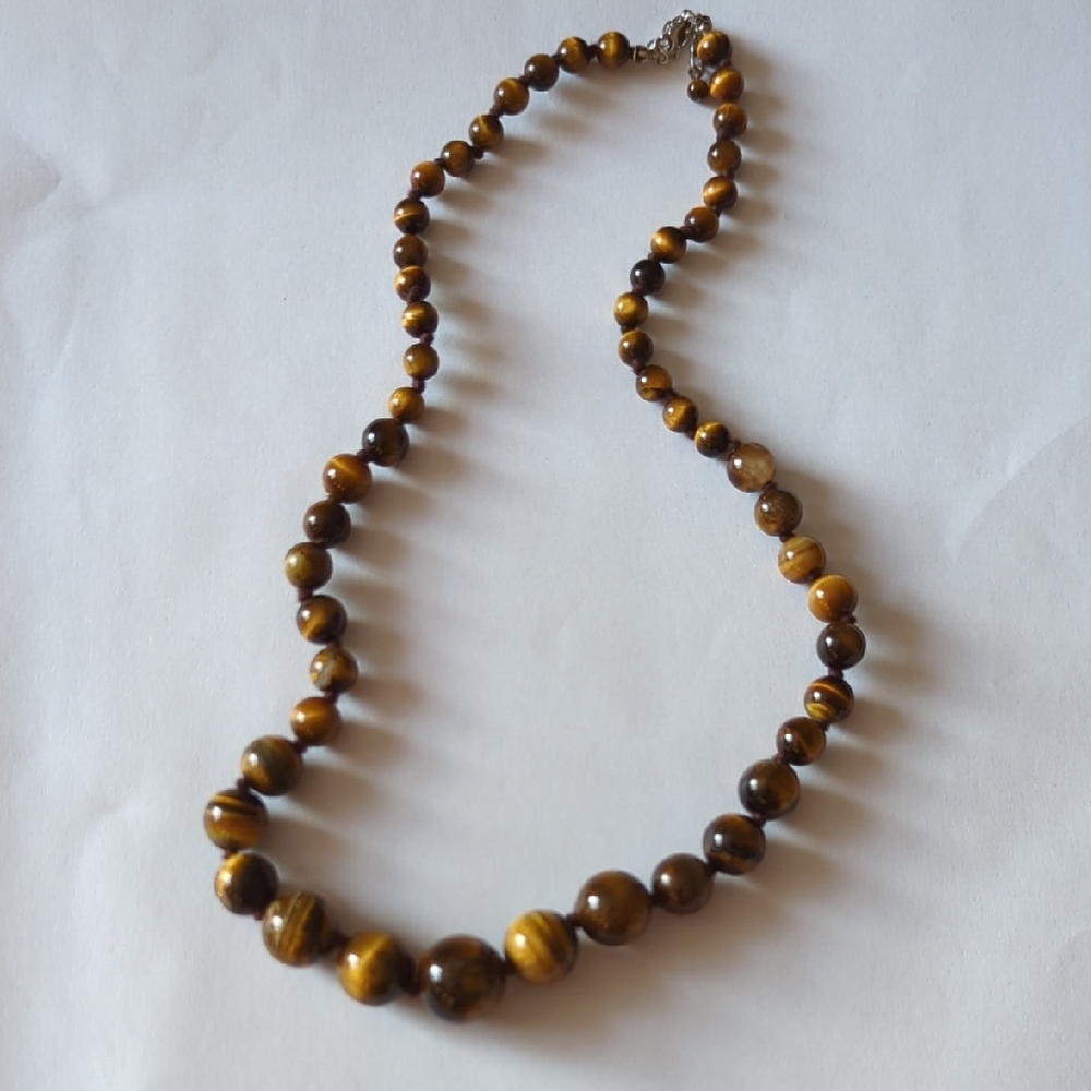 Vintage Tiger Eye Necklace